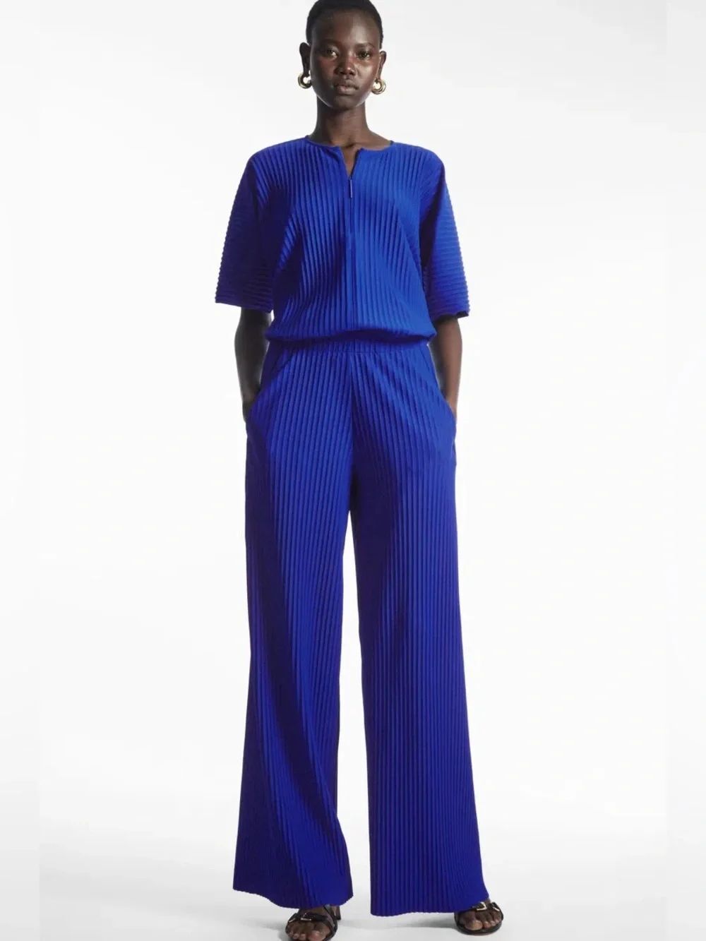 COS Pleated Wide Leg Pants